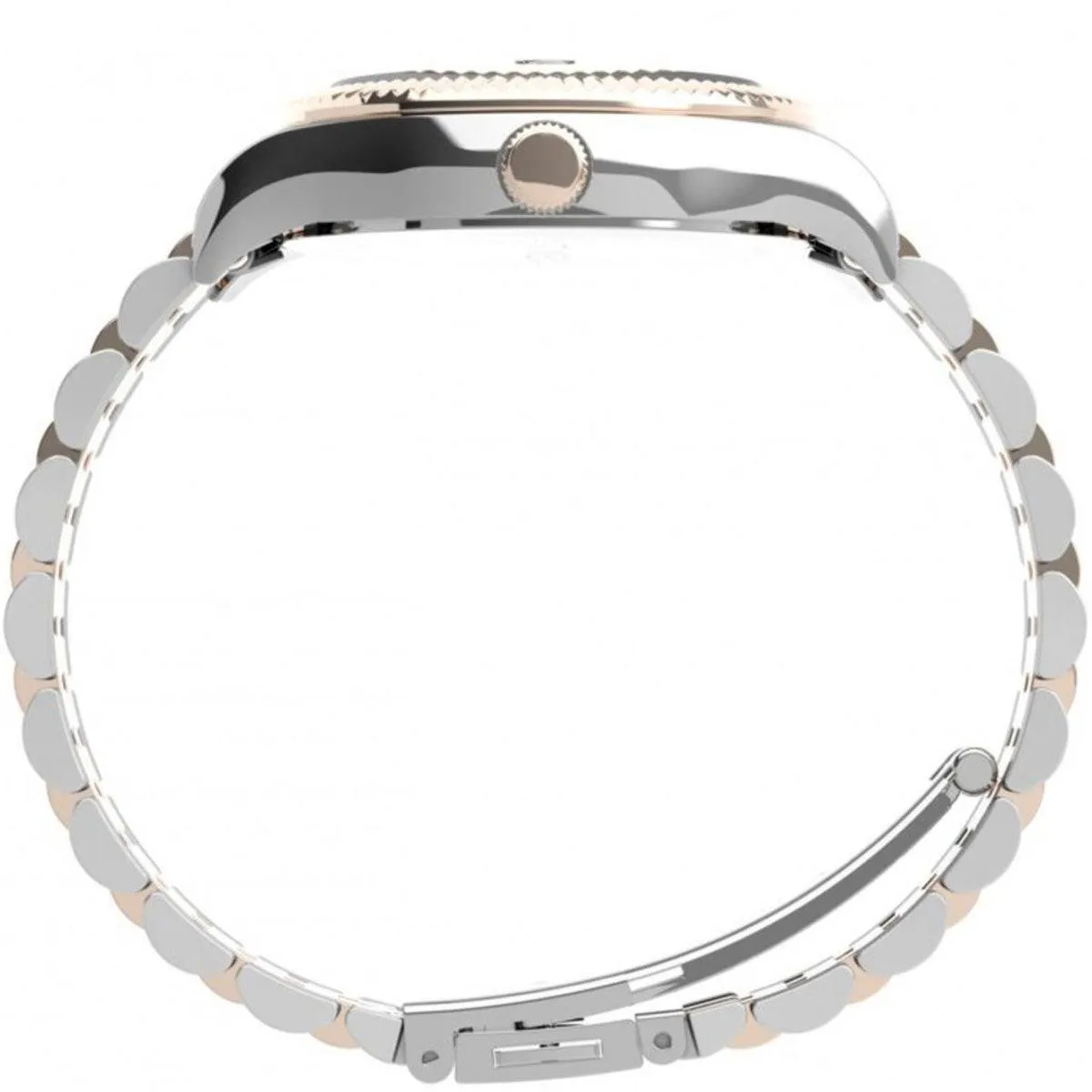 Timex Women's Quartz Watch - Waterbury Silver Dial Bracelet | TW2T87000VQ