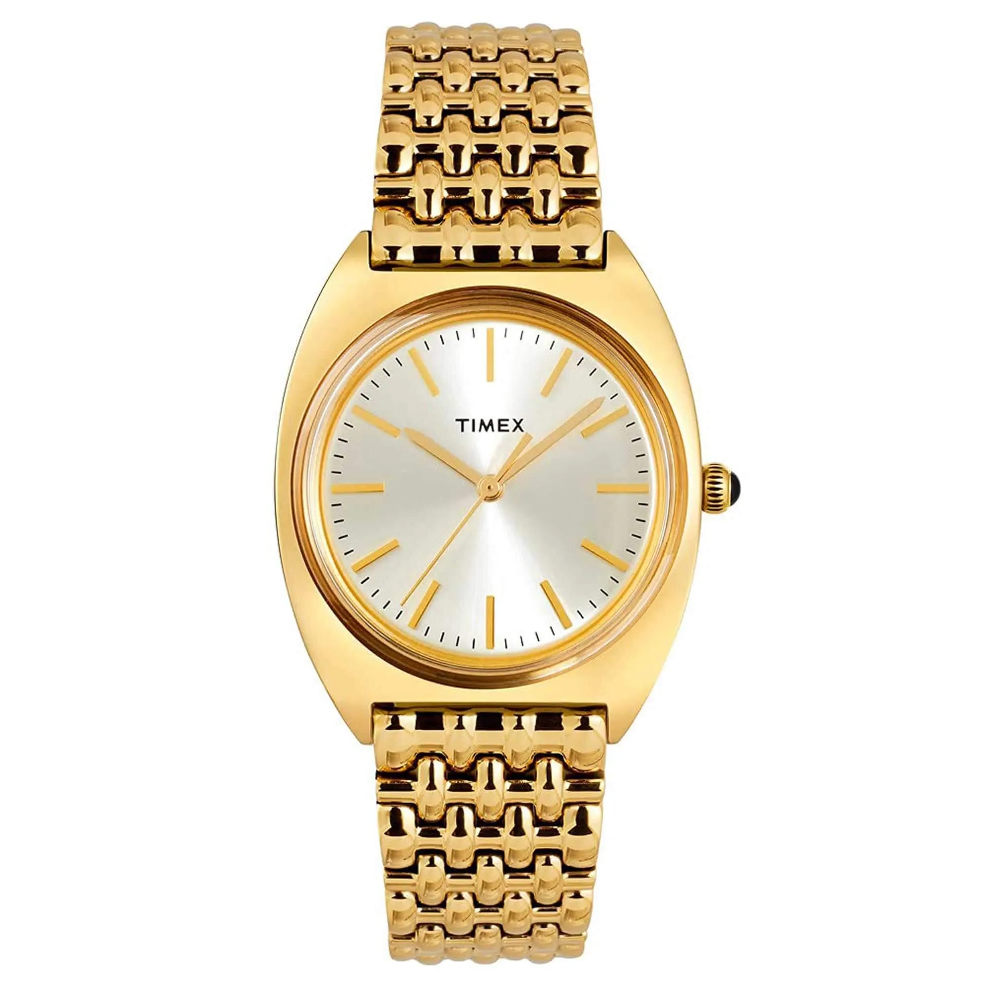 Timex Women's Watch - Milano Gold Tone Dial Stainless Steel Bracelet | TW2T90400VQ