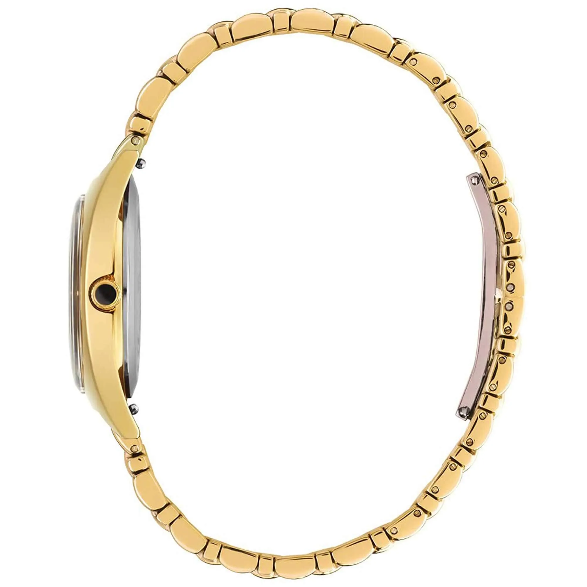 Timex Women's Watch - Milano Gold Tone Dial Stainless Steel Bracelet | TW2T90400VQ