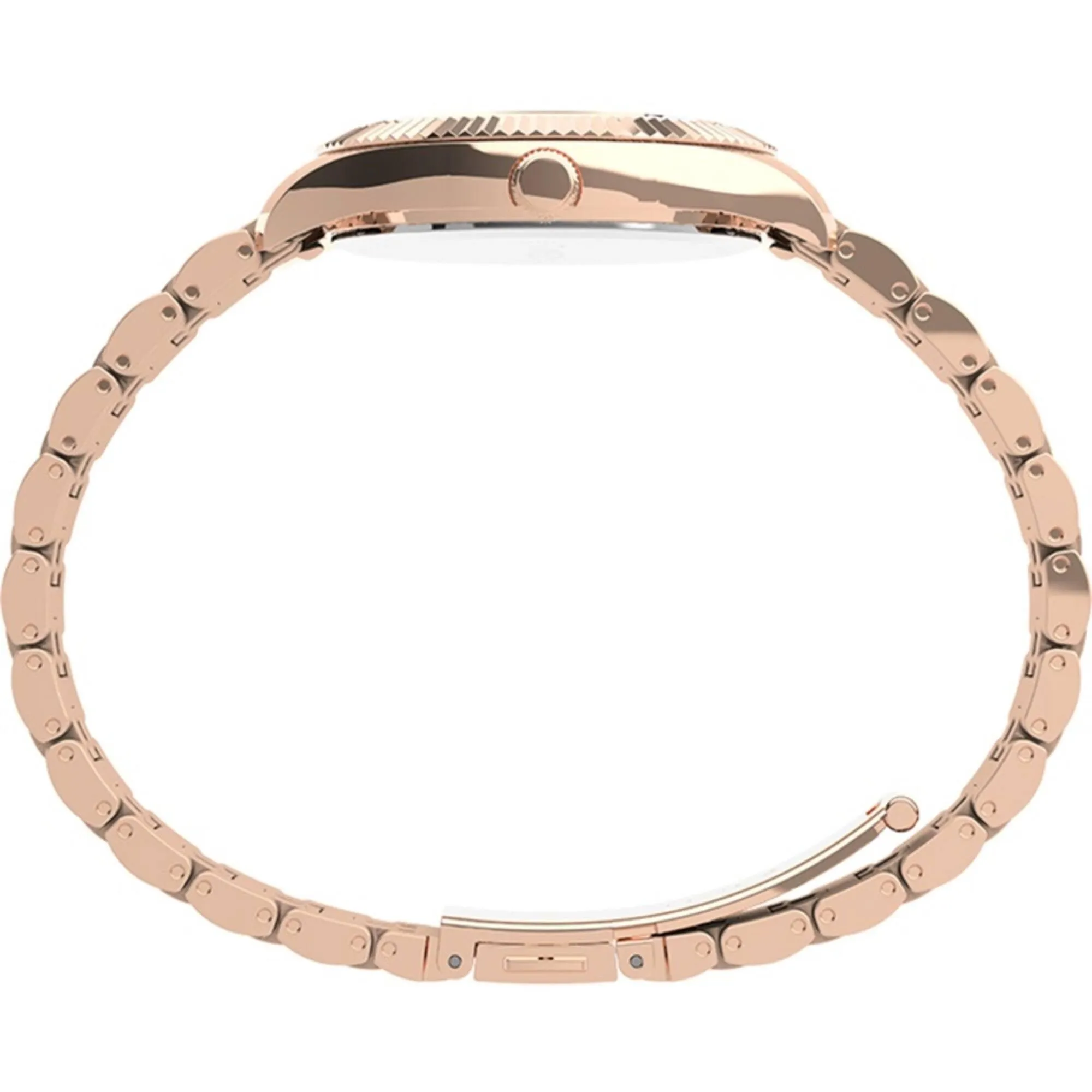 Timex Women's Watch - Waterbury Pink Dial Rose Gold Steel Bracelet | TW2U78400VQ