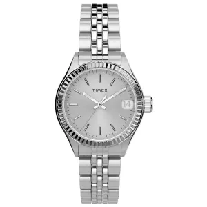 Timex Women's Watch - Waterbury Silver Tone Stainless Steel Bracelet | TW2T86700VQ