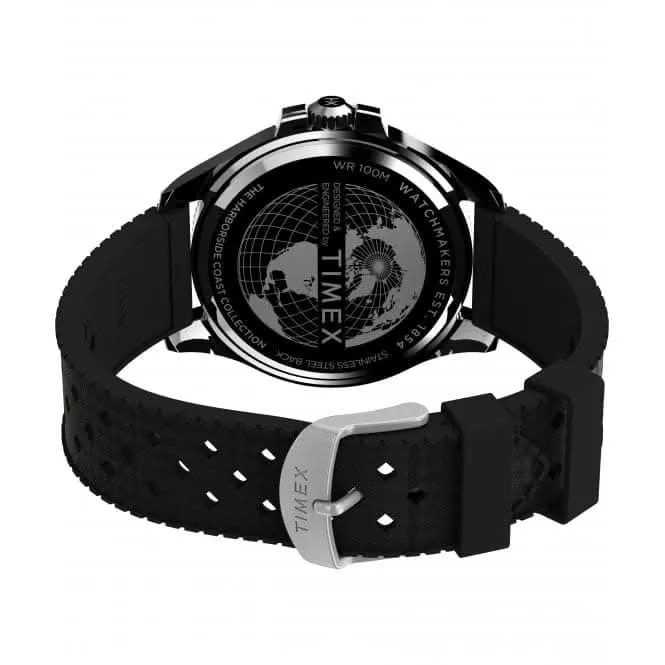Timex?Harborside Coast Silicone Strap Watch TW2V91700