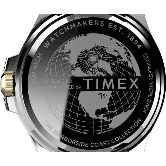 Timex?Harborside Coast Stainless Steel Bracelet Watch TW2V42000