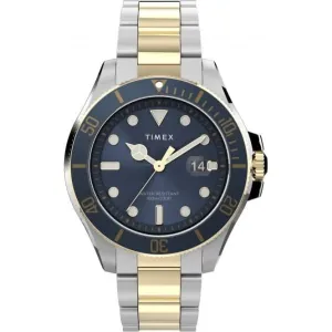 Timex?Harborside Coast Stainless Steel Bracelet Watch TW2V42000