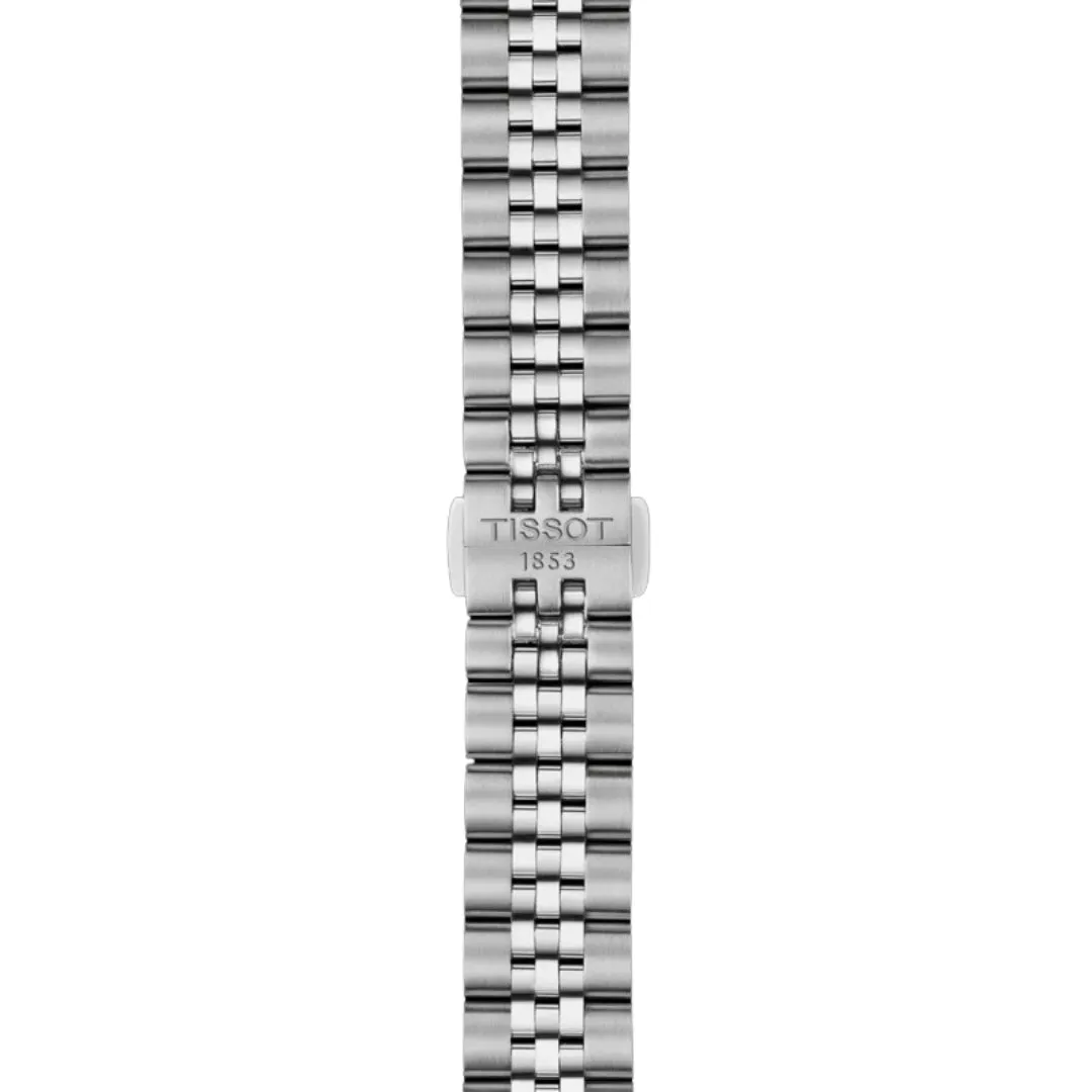 TISSOT BALLADE 34mm BLUE DIAL STEEL WATCH T1562101135100