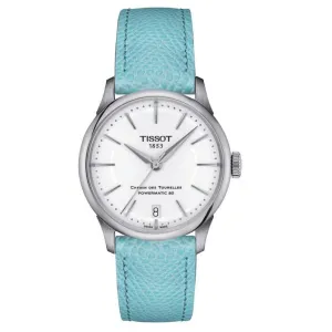 Tissot Chemin Des Tourelles Powermatic 80 Leather Strap Women Watch T1392071601100