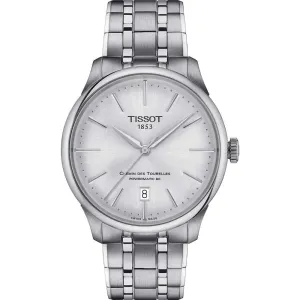 Tissot Chemin Des Tourelles Powermatic 80 Silver Stainless Steel Strap Men Watch T1398071103100