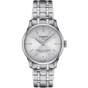Tissot Chemin Des Tourelles Powermatic 80 Silver Strap Men Watch T1392071103100
