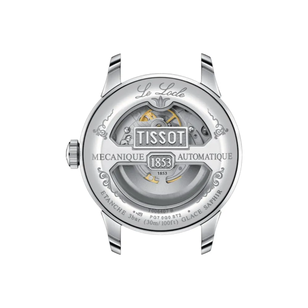 TISSOT LE LOCLE POWERMATIC 80 MEN WATCH T0064071103302
