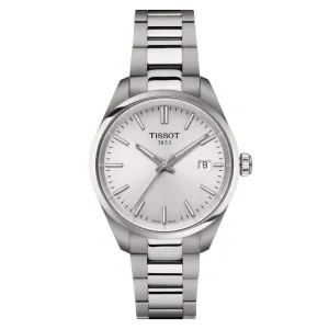 Tissot PR 100 Silver Stainless Steel Strap Women Watch T1502101103100