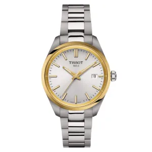 Tissot PR 100 Silver Stainless Steel Strap Women Watch T1502102103100