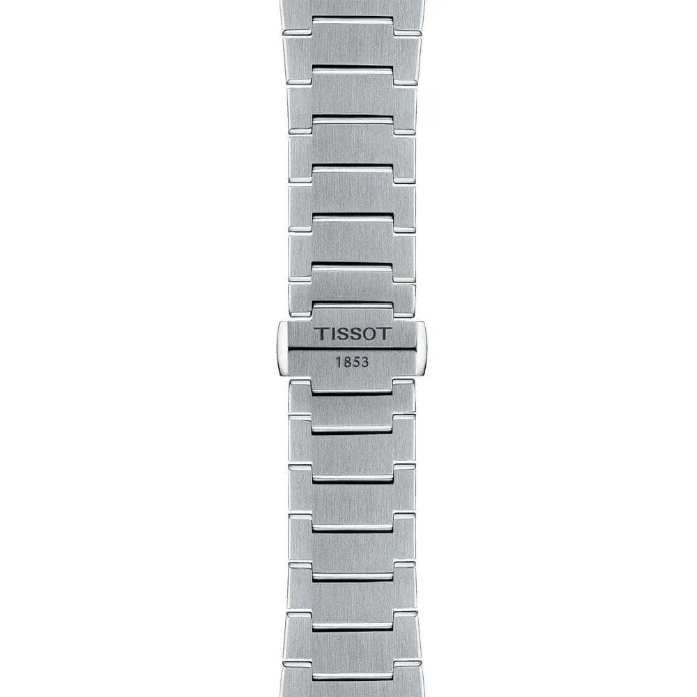 Tissot PRX Chronograph Blue Dial Silver Stainless Steel Strap Men Watch T1374271104100
