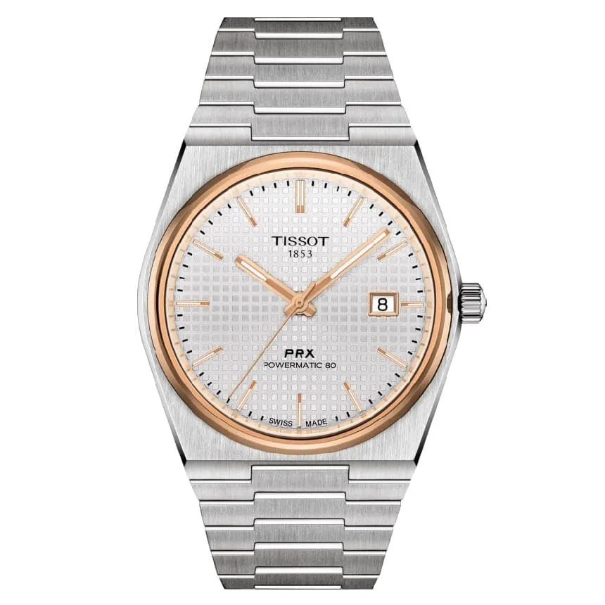 TISSOT PRX POWERMATIC 80 T1374072103100 MEN'S WATCH