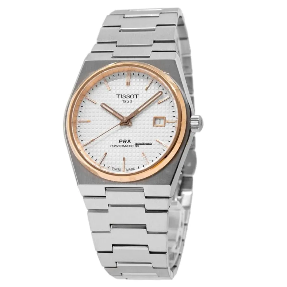 TISSOT PRX POWERMATIC 80 T1374072103100 MEN'S WATCH
