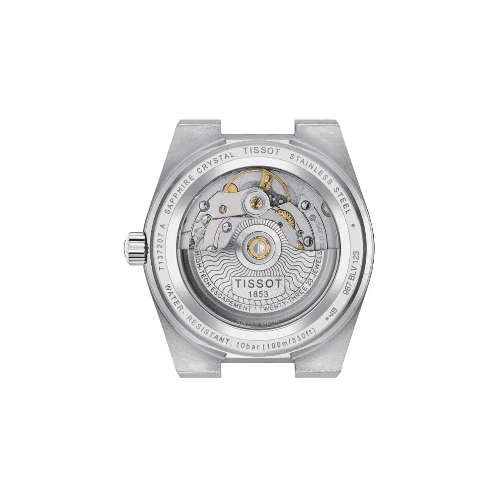 Tissot PRX Powermatic Silver Stainless Steel Strap Women Watch T1372071135100