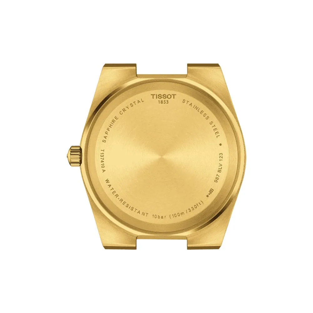 TISSOT PRX T1374103302100 GOLD STAINLESS STEEL MEN WATCH