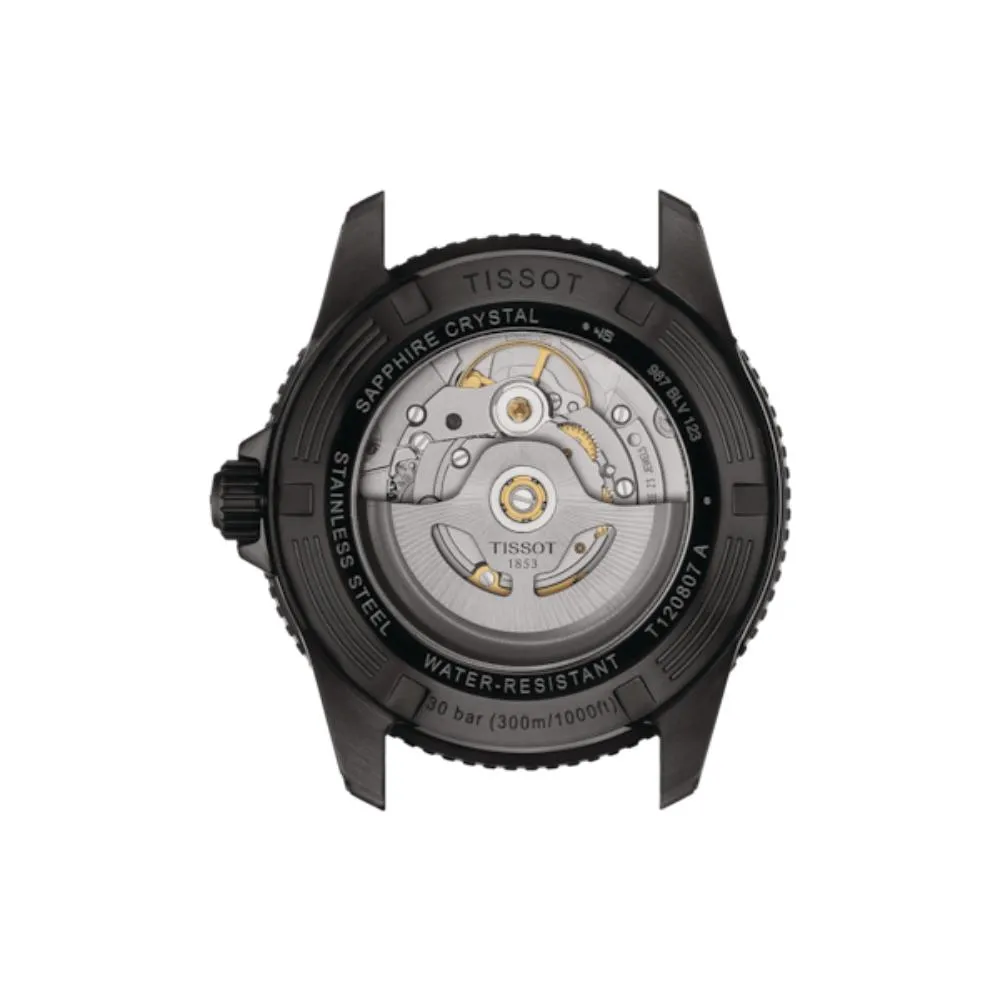 Tissot Seastar 1000 Powermatic 80 Black Stainless Steel Unisex Watch T1208073305100