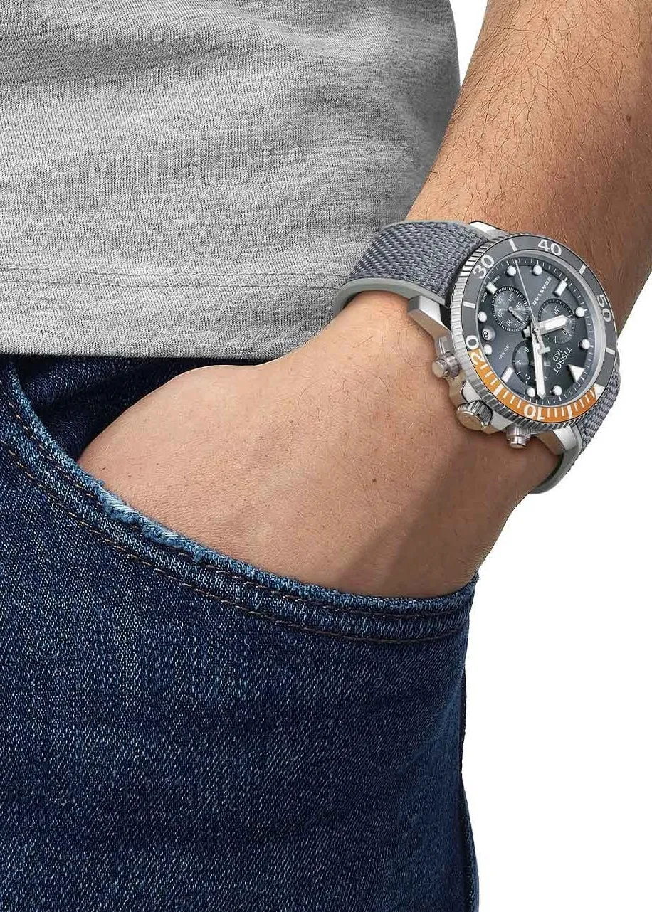 TISSOT SWISS GENTS SEASTAR 1000 CHRONOGRAPH T-SPORT T120-417-17-081-01