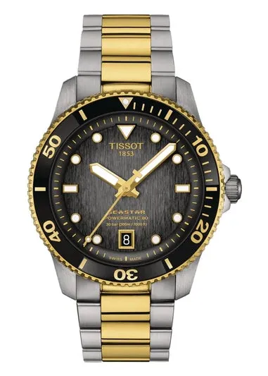 TISSOT SWISS GENTS SEASTAR 1000 POWERMATIC 80 T-SPORT T120-807-22-051-00