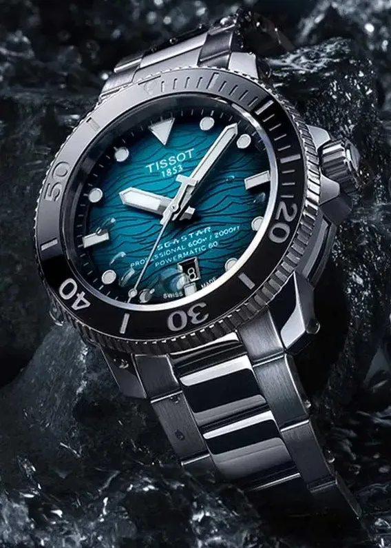 TISSOT SWISS SEASTAR 2000 PROFESSIONAL POWERMATIC 80 T-SPORT T120-607-11-041-00