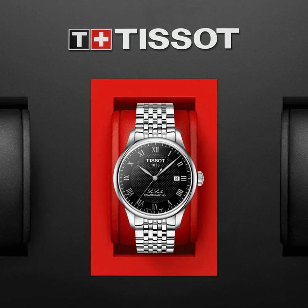 TISSOT T0064071105300 LE LOCLE POWERMATIC 80 MEN'S WATCH