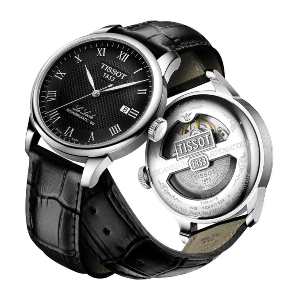 TISSOT T0064071605300 LE LOCLE POWERMATIC 80 MEN'S WATCH