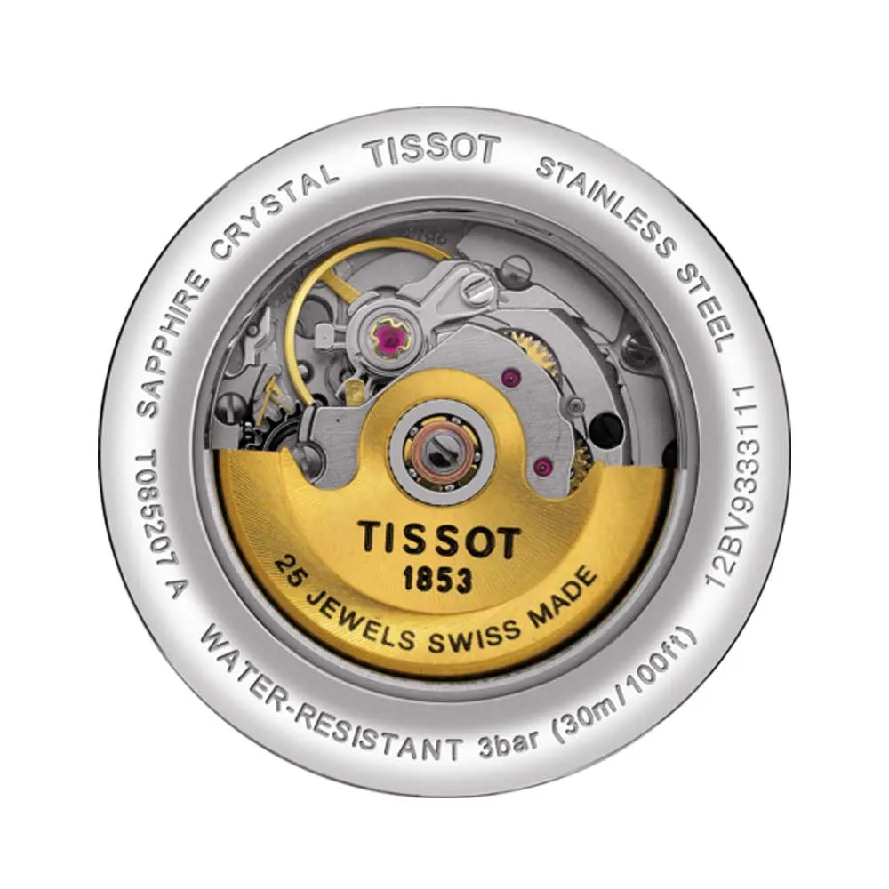 TISSOT T0852071105100 CARSON AUTOMATIC LADY WOMEN'S WATCH