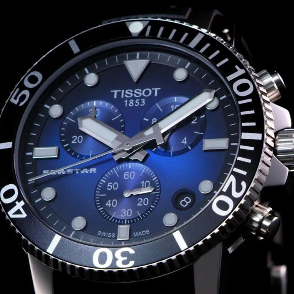 TISSOT T1204171104101 SEASTAR 1000 MEN'S WATCH