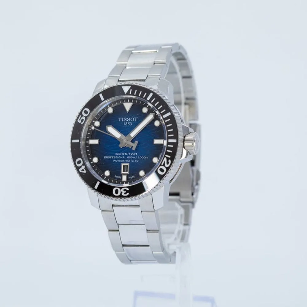TISSOT T1206071104101 SEASTAR 2000 PROFESSIONAL POWERMATIC 80 MEN'S WATCH