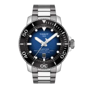 TISSOT T1206071104101 SEASTAR 2000 PROFESSIONAL POWERMATIC 80 MEN'S WATCH