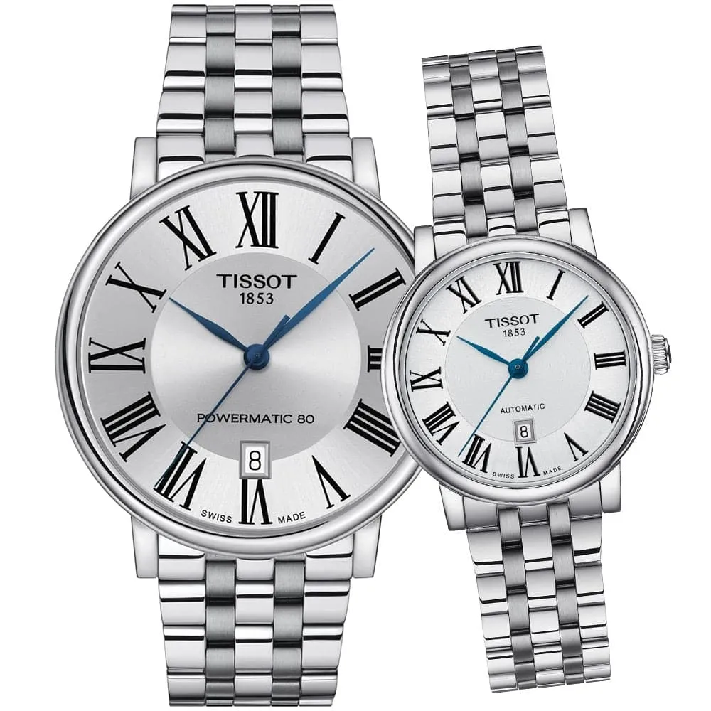 TISSOT T1222071103300 CARSON PREMIUM AUTOMATIC WOMEN'S WATCH