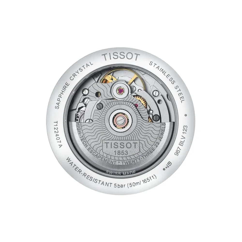 TISSOT T1224071103100 T-CLASSIC CARSON POWERMATIC 80 MEN'S WATCH