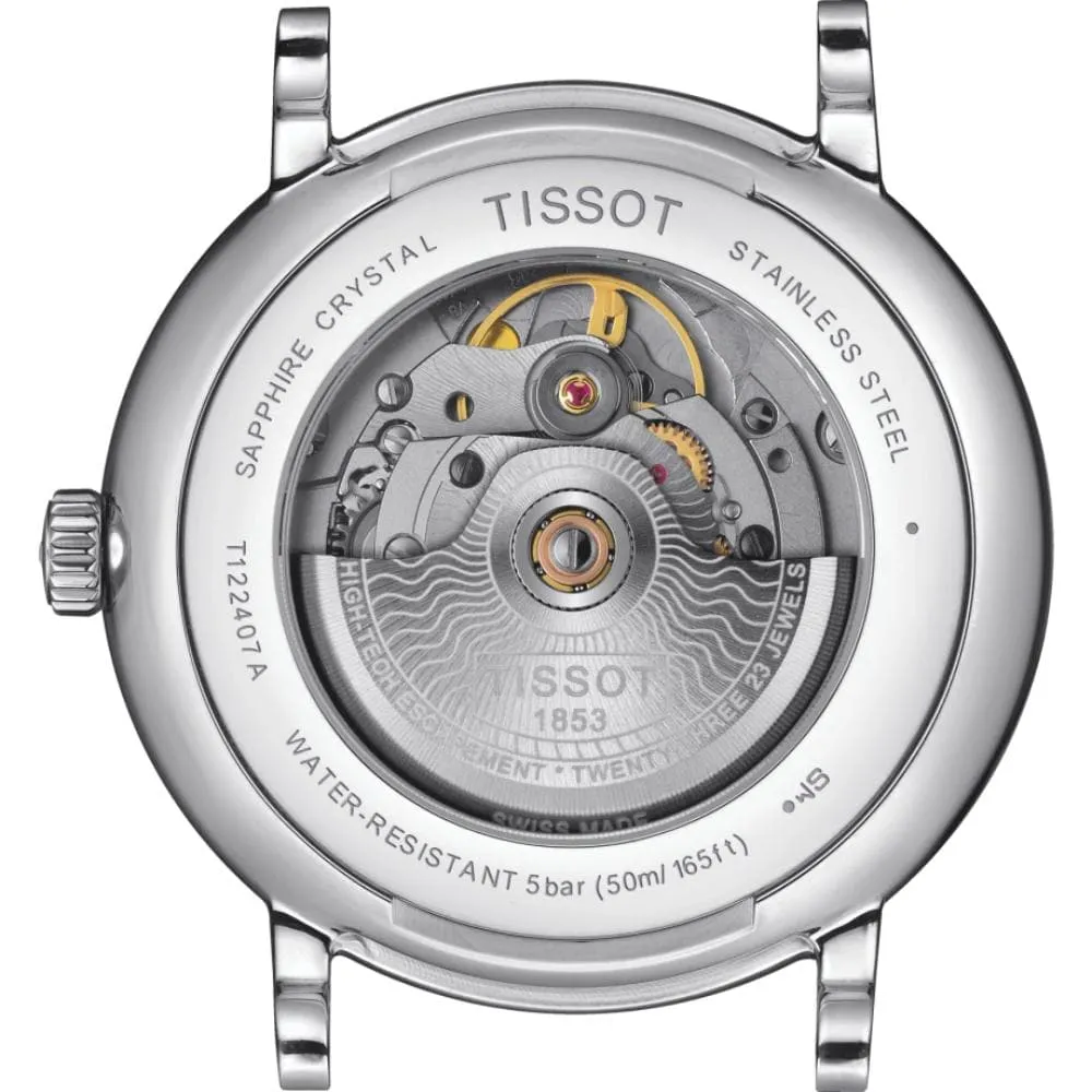 TISSOT T1224071103300 CARSON PREMIUM POWERMATIC 80 MEN'S WATCH