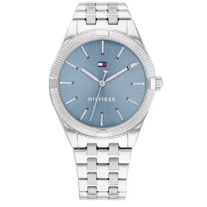 Tommy Hilfiger 1782566 Analog Quartz Watch for Women with Silver Stainless Steel Bracelet