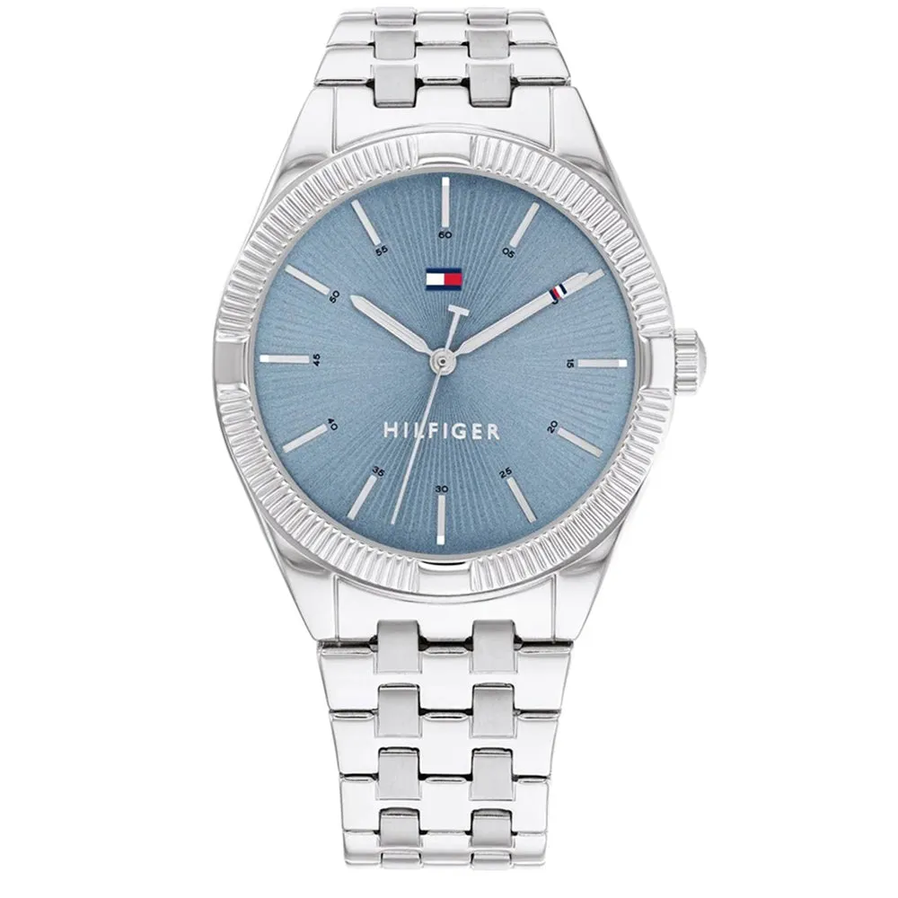 Tommy Hilfiger 1782566 Analog Quartz Watch for Women with Silver Stainless Steel Bracelet