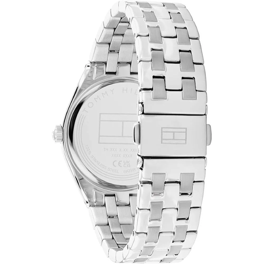 Tommy Hilfiger 1782566 Analog Quartz Watch for Women with Silver Stainless Steel Bracelet