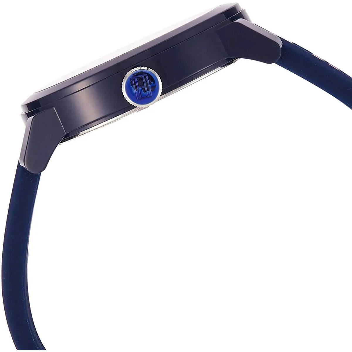 Tommy Hilfiger Men's Quartz Watch - Sport Blue Dial Silicone Strap | 1791325