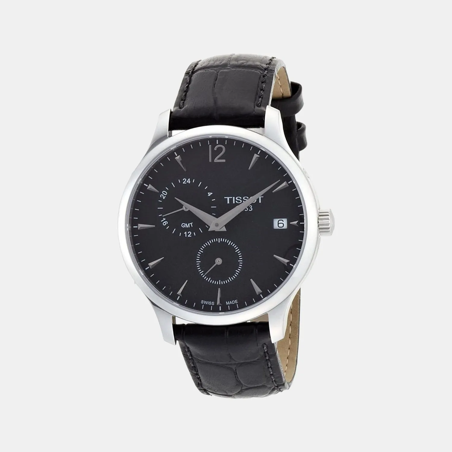 Tradition Men Analog Leather Watch T0636391605700