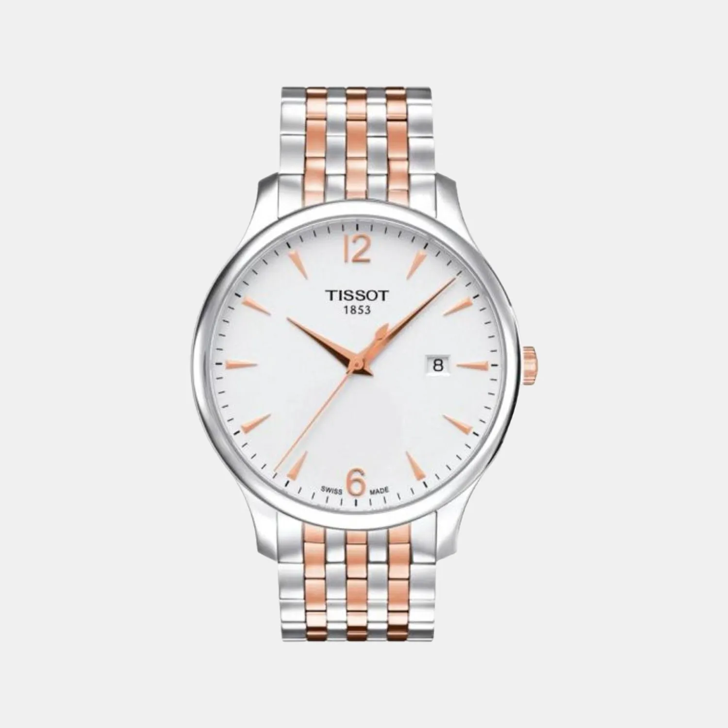 Tradition Men Analog Stainless Steel Watch T0636102203701