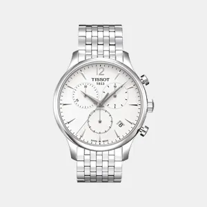 Tradition Men Stainless Steel Chronograph Watch T0636171103700