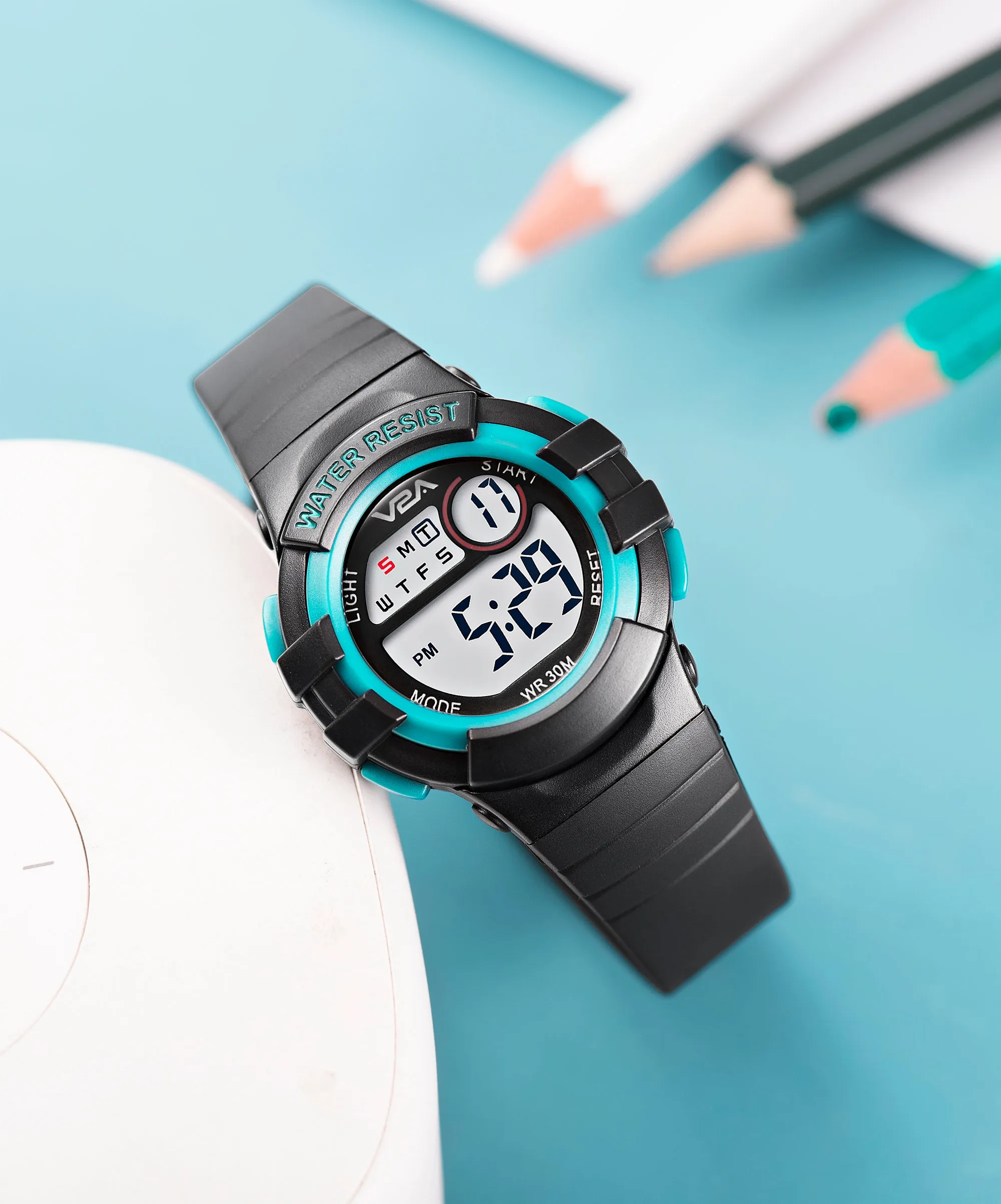 V2A Digital Watch for Boys ?Kids Between 3 to 10 Years of Age Multi-Functional 30 M Waterproof Digital Sports Watches for Boys| Watch for Kids Age 3 5 6 7 8