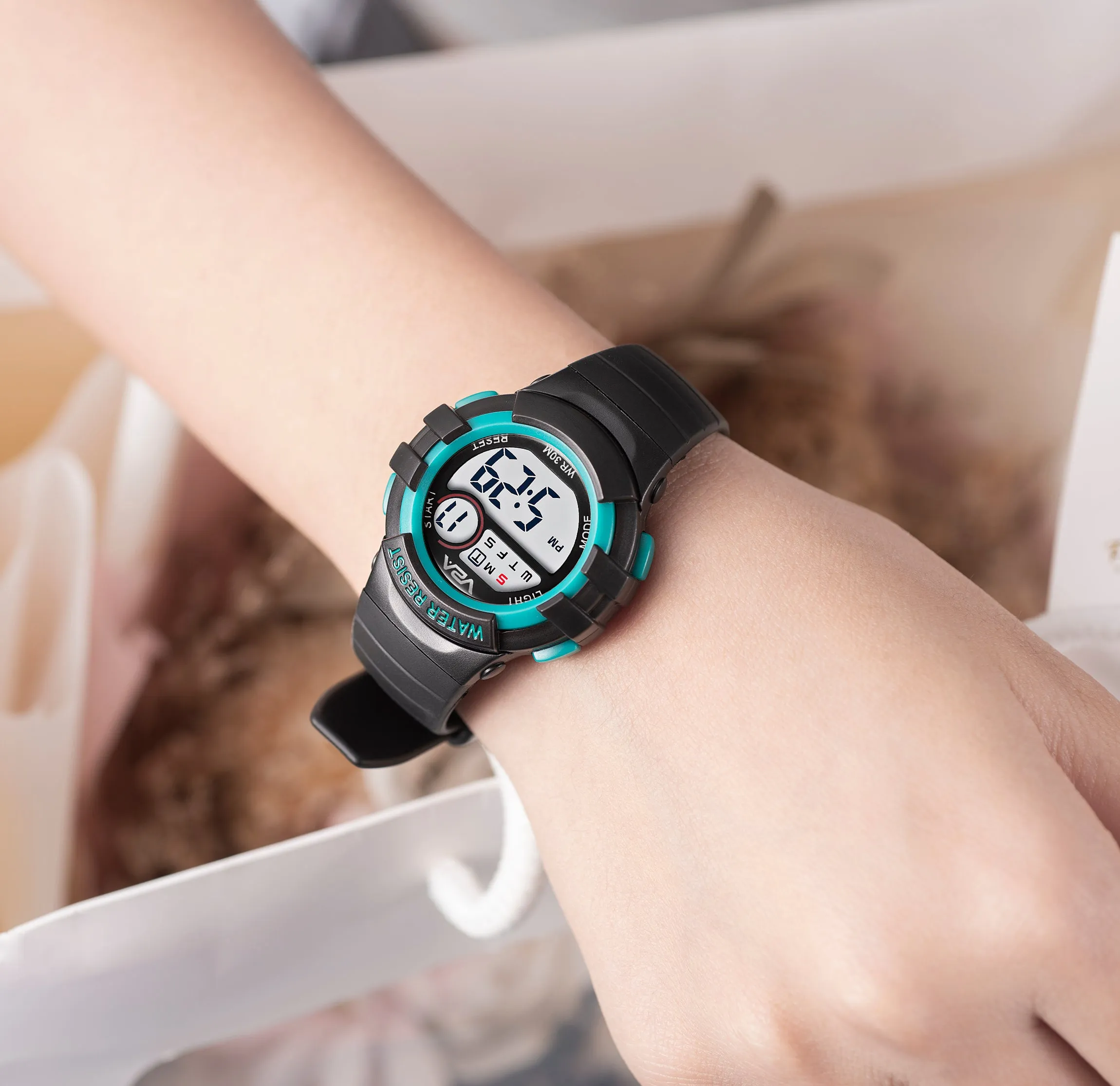 V2A Digital Watch for Boys ?Kids Between 3 to 10 Years of Age Multi-Functional 30 M Waterproof Digital Sports Watches for Boys| Watch for Kids Age 3 5 6 7 8