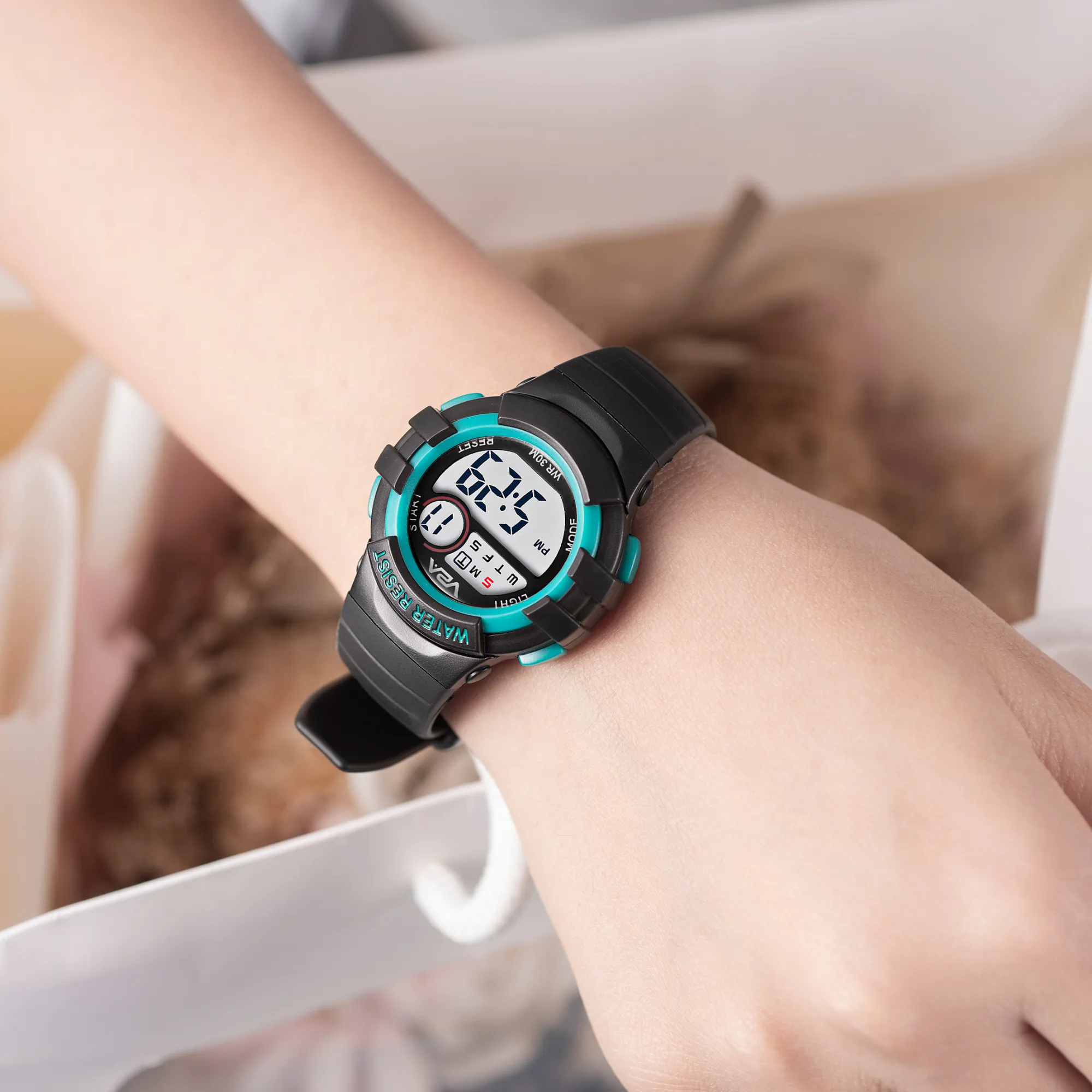 V2A Digital Watch for Boys ?Kids Between 3 to 10 Years of Age Multi-Functional 30 M Waterproof Digital Sports Watches for Boys| Watch for Kids Age 3 5 6 7 8