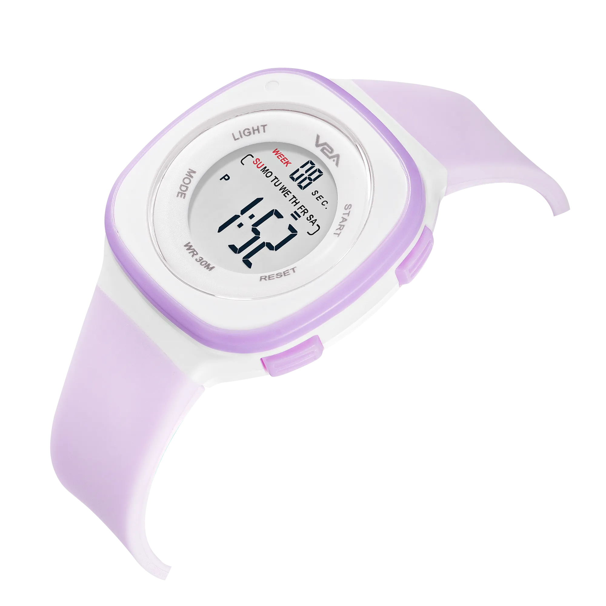 V2A Digital Watch for Girls ?Kids Between 4 to 14 Years of Age Multi-Functional 30 M Waterproof Digital Sports Watches for Girls | Digital Watch for Girls Age 4 5 6 7 8 9