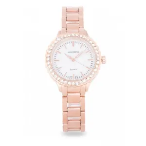Valentino 20121960-ROSE GOLD GOLD - MOP DIAL STAINLESS BAND Watch For Women