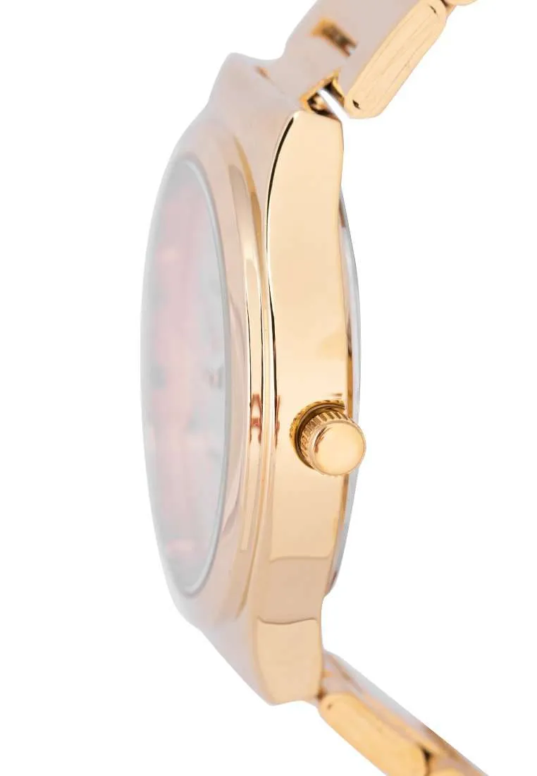 Valentino 20122264-GOLD DIAL - NUMBER Gold Stainless Watch for Men