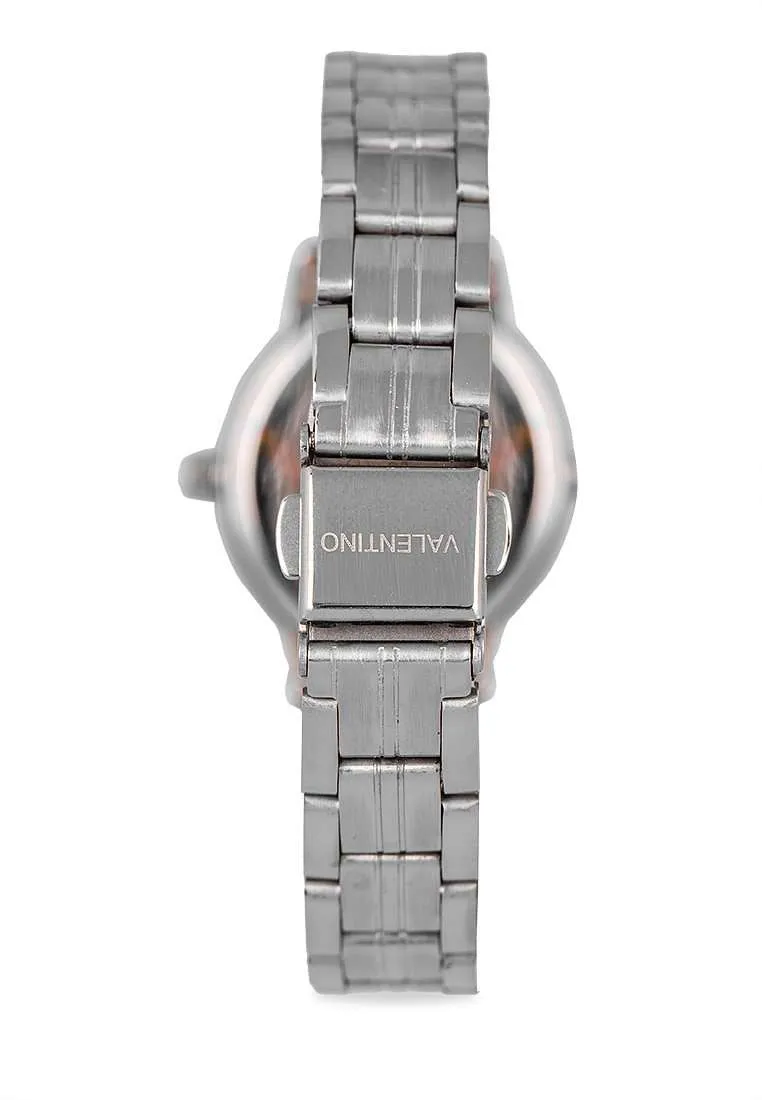 Valentino 20122327-WHITE DIAL Silver Stainless Strap for Women