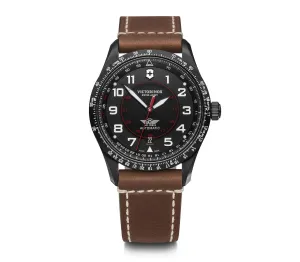 Victorinox Airboss Mechanical Black Dial Mens Watch 241886