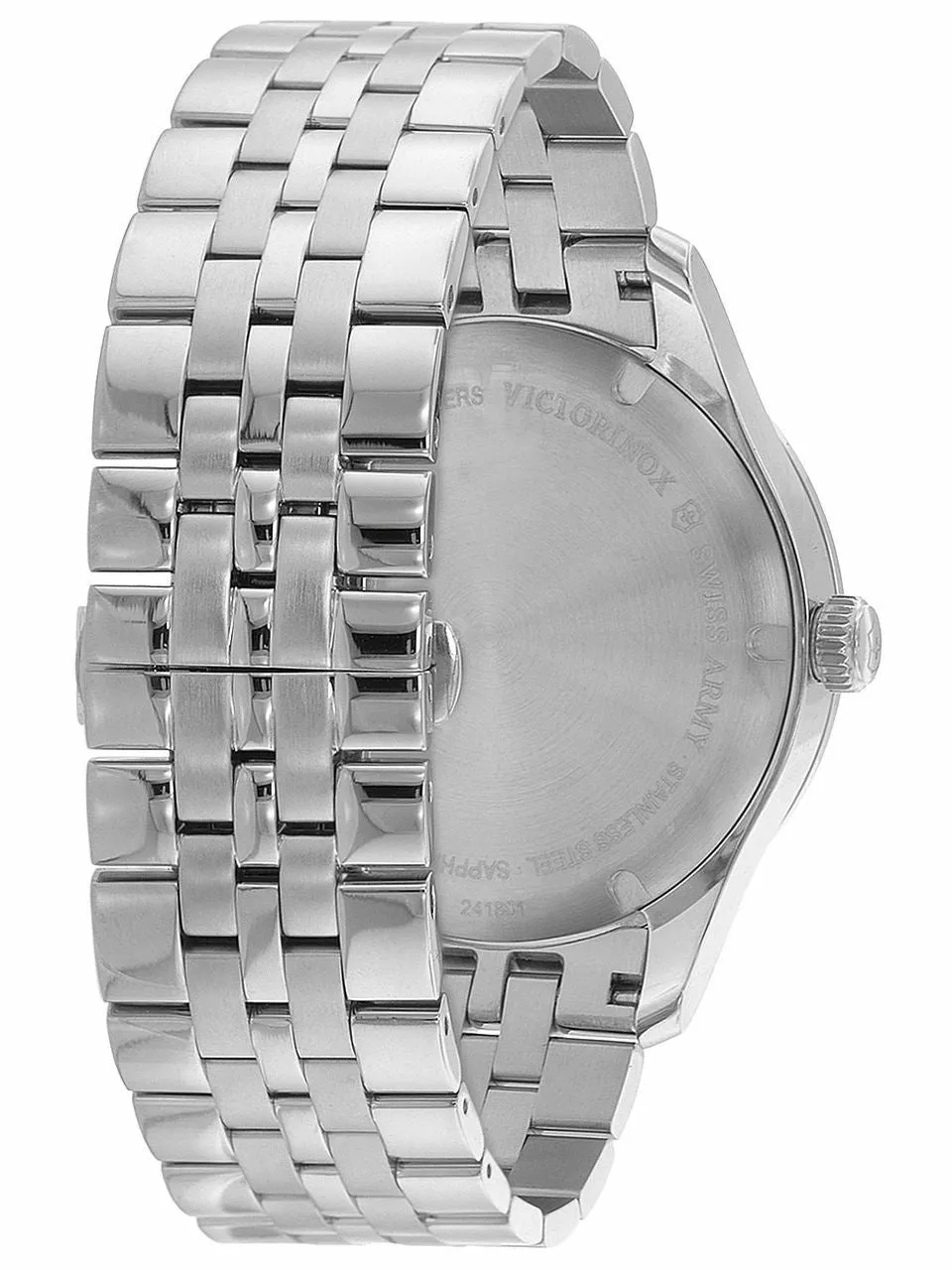 Victorinox Alliance Black Dial Stainless Steel 241801.1 Mens Watch