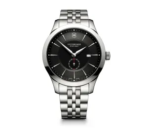 Victorinox Alliance Black Dial Stainless Steel Mens Watch